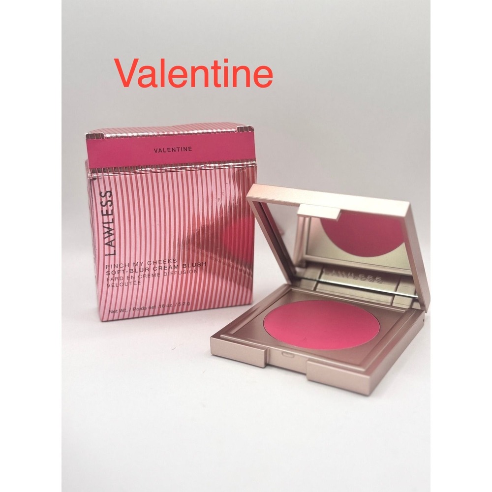 Lawless Pinch My Cheeks Soft-Blur Cream Blush Valentine NEW